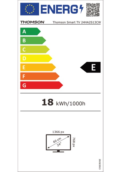 32HA2S13W 32" 82 Ekran Uydu Alıcılı HD Dolby Audio Android LED TV