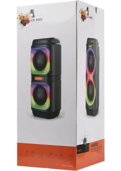 CS4403 Party Box Kablosuz Hoparlör - Speaker