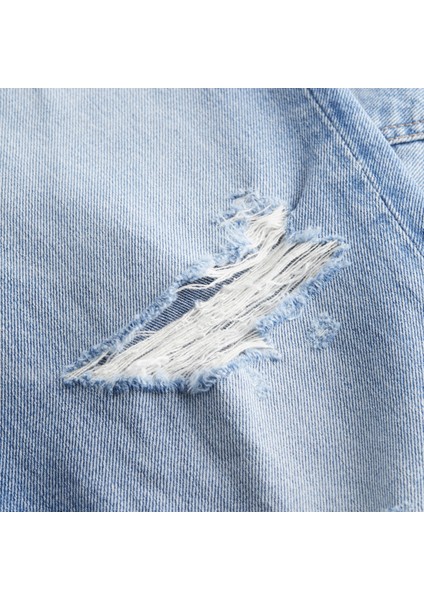 Kadın Marka Logolu Slim Fit Şık Görünüşlü Klasik 5 Cepli Günlük Kullanıma Uygun Beyaz Jeans J20J223310-1AA