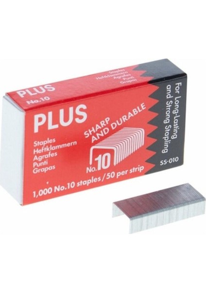 Zımba Teli Plus No:10 100'LÜ Paket