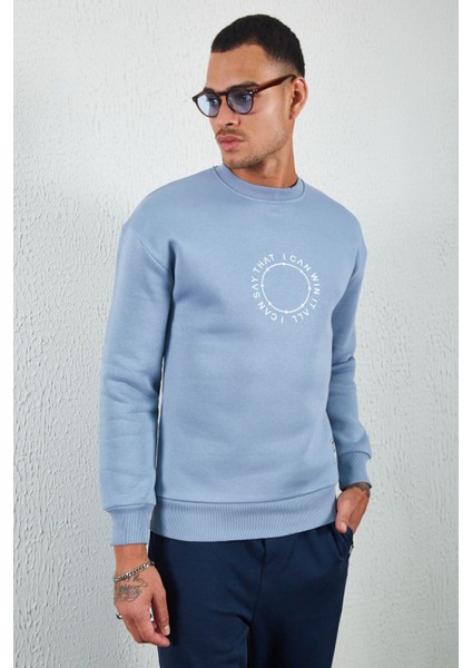 Baskılı Basic Sweat