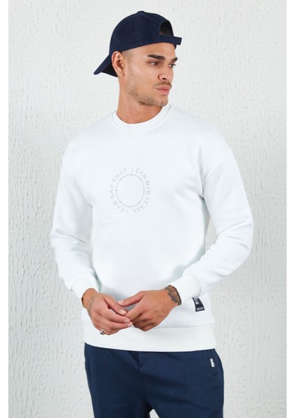 Baskılı Basic Sweat