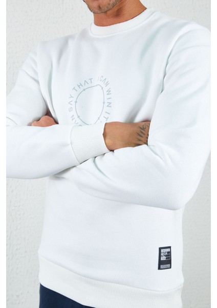 Baskılı Basic Sweat