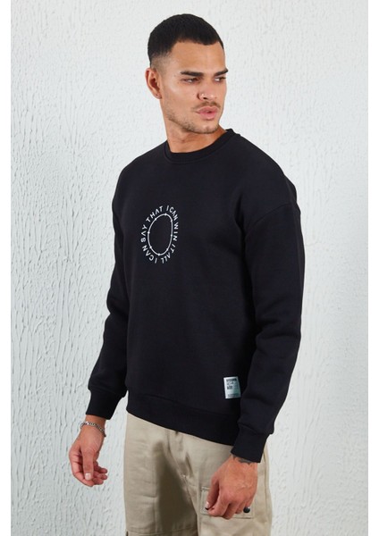 Baskılı Basic Sweat modelleri