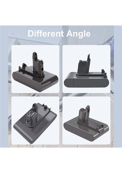 22.2V DC34 Li-Ion Vakum Pil Adaptörünü Değiştirin + Filtre Takımı (Yurt Dışından) fiyatları
