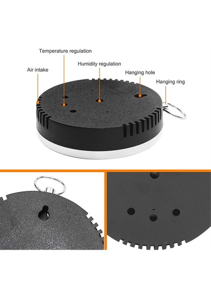 Iç Mekan Dış Mekan Analog Sıcaklık Nem Ölçer HT9100 (Yurt Dışından)