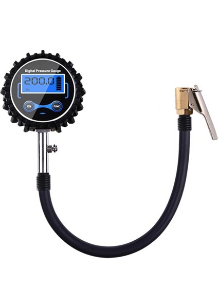 3-200PSI Dijital Lastik Lastik Basınç Ölçeri Araba Lastiklerine Basınç Ölçer (Yurt Dışından)
