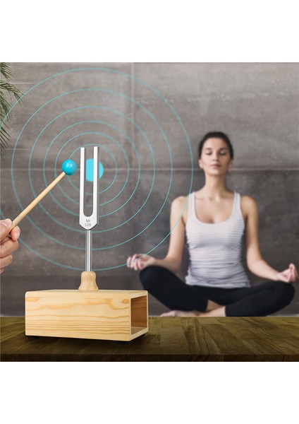 528HZ Diyapazon, Diyapazon Rezonans Kutusu, Ses Terapisi, Yoga Için (Yurt Dışından)