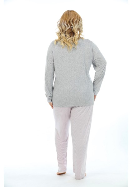 Bambu Büyük Beden Kadın Pijama Takımı fiyatları