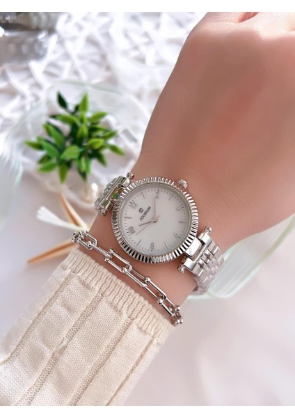 Özel Tasarım Vintage Seri Kadın Kol Saati+ Bileklik Hediyeli CL8709.M4 fiyatları