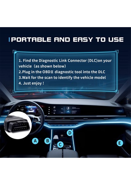 V850 Arıza Kodu Okuyucu Tam Obd2 Fonksiyonlu Otomatik Tanılama Aracı (Yurt Dışından) modelleri