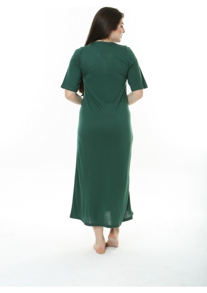 Kadın Bambu Kısa Kol Gecelik modelleri