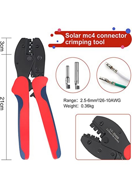 Solarstecker Kıvrımlı, Kürk 2,5, 4,0, 6,0 Mm²(26-10 Awg) Solar Kablo (Yurt Dışından)