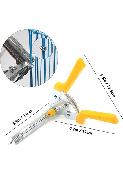 Tip M Hog Nail Halka Pense Seti 2400 Adet M Klipsli (Yurt Dışından)