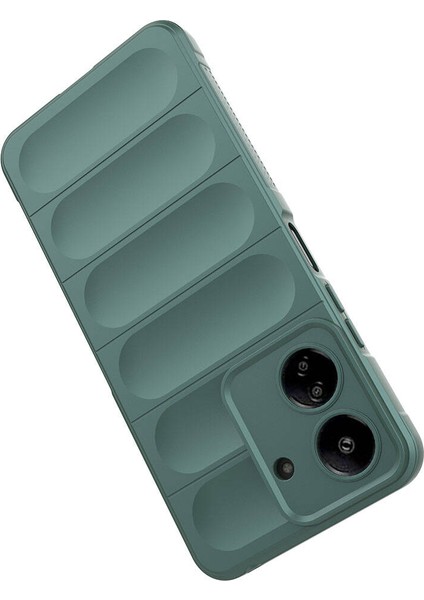 Xiaomi Poco C65 Kılıf Esnek Tpu Oyuklu Arka Yüzey Tasarımlı Etnik Silikon Kapak indirimleri