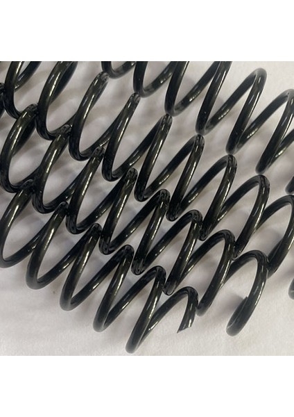 Pvc Helezon Spiral Tel 10 mm Siyah