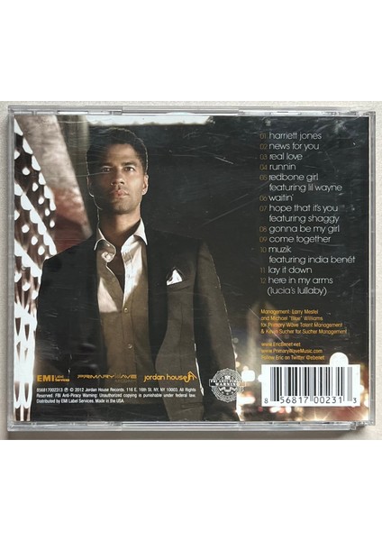 Eric Benet - The One CD