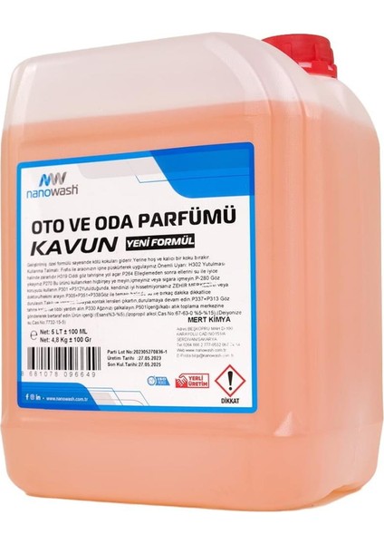 Oto ve Oda Parfümü Kavun 5 Lt