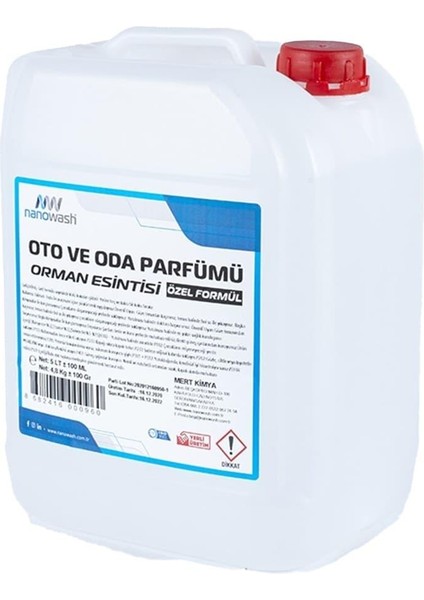 Oto ve Oda Parfümü Orman Esintisi 5 Lt