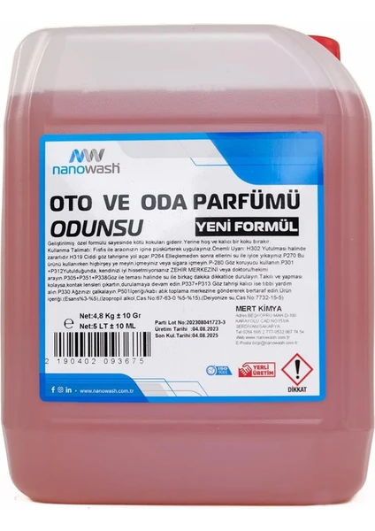 Oto ve Oda Parfümü Odunsu 5 Lt