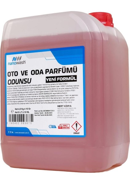 Oto ve Oda Parfümü Odunsu 5 Lt