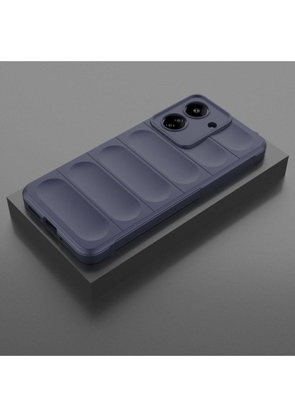 Xiaomi Redmi 13C Kılıf Esnek Tpu Oyuklu Arka Yüzey Tasarımlı Etnik Silikon Kapak modelleri