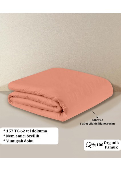 Pamuk Akfil Nevresim Çift Kişilik 200 x 220 cm Oranj indirimleri