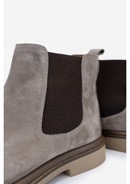 Erkek Hakiki Deri Bej Süet Casual Bot 537 3570 Erk Bot SK24-25 Bej Suet fırsatları