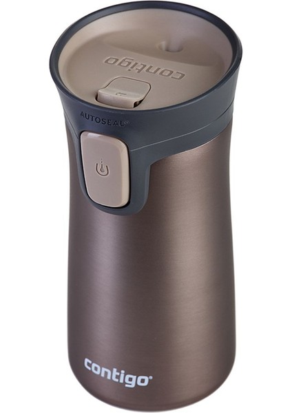 Pinnacle Autoseal Termos Bardak 300ML - Kahverengi