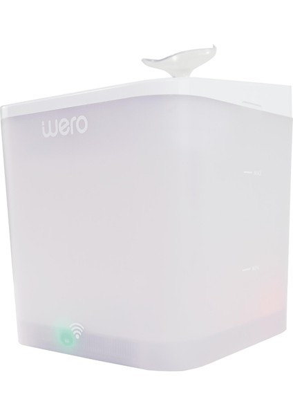 Akıllı Kedi Köpek Su Şelalesi Su Pınarı Su Sebili - Wifi - Uv - 2.2 Lt Otomatik Su Temizleme – Beyaz fiyatları