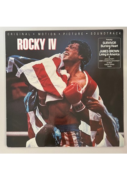 Rocky Iv Original Motion Picture Soundtrack Lp Plak (Orinal 1985 Dönem Alman Baskı Plak)