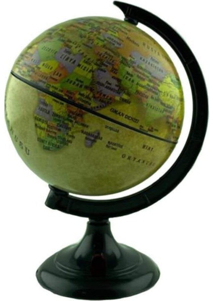 Kalemtraşlı Antik Küre 10 cm