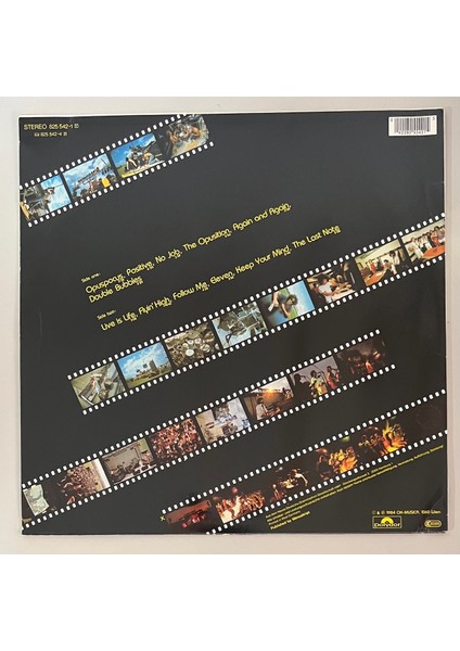 Opus Live Is Life LP Plak