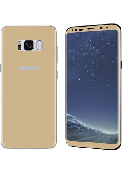 Samsung Galaxy S8 Için Kavisli Full Ön Arka Cam Koruyucu fiyatları