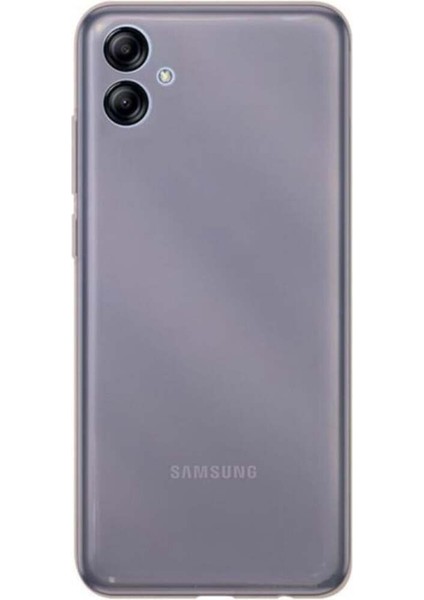 Samsung A04E Uyumlu Şeffaf Darbeye Dayanıklı Yumuşak Silikon Telefon Kılıfı Clear Tpu