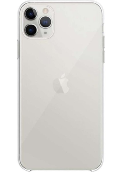 iPhone 11 Pro Max Uyumlu Şeffaf Darbeye Dayanıklı Yumuşak Silikon Telefon Kılıfı Clear Tpu