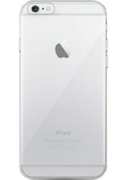iPhone 6 Plus / 6s Plus Uyumlu Şeffaf Darbeye Dayanıklı Yumuşak Silikon Telefon Kılıfı Clear Tpu