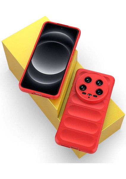 Xiaomi Mi 14 Ultra Kılıf Esnek Tpu Oyuklu Arka Yüzey Tasarımlı Etnik Silikon Kapak modelleri