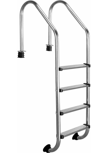 Havuz Merdiveni Standart Seri AISI304 Paslanmaz Çelik 4 Basamaklı (Pool Ladder)