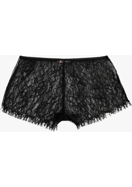 Dantelli Boxer Şort