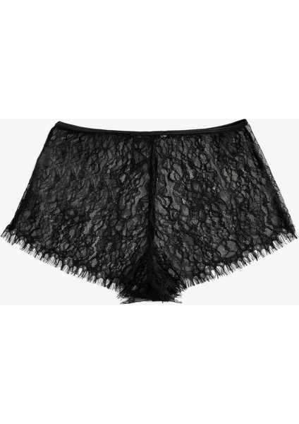 Dantelli Boxer Şort