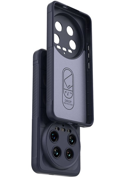 Xiaomi Mi 14 Ultra Kılıf Esnek Tpu Oyuklu Arka Yüzey Tasarımlı Etnik Silikon Kapak modelleri