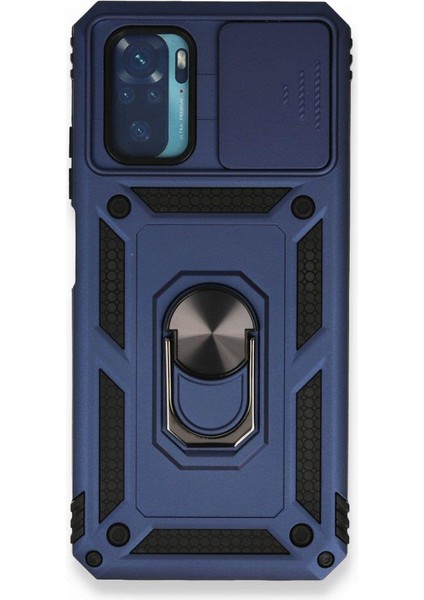 Xiaomi Redmi Note 10S Ile Uyumlu Kılıf Kamera Korumalı Sürgülü Yüzüklü Standlı Tank fiyatları