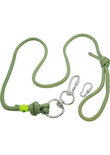Büyük Irk Köpek Gezdirme Kayışı Fırdöndü ve Karabinalı Big Dog Leash