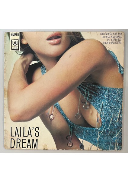 The Bosporus Sound Orchestra ‎– Laila's Dream Lp Plak (1968 Orinal Dönem Baskı Plak) Kapak 7 / Plak 7