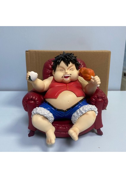 Q Versiyonu Fat Boy Luffy 150 mm Yüksekliğinde (Yurt Dışından)