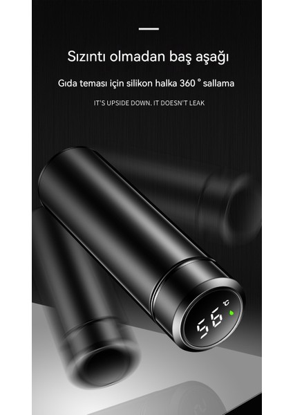 Akıllı Ekran Sıcaklığı Paslanmaz Çelik Termos (Yurt Dışından) modelleri