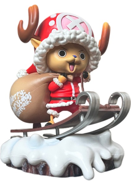 Noel Kızak Büyük Noel Chopper Figürü (Yurt Dışından)