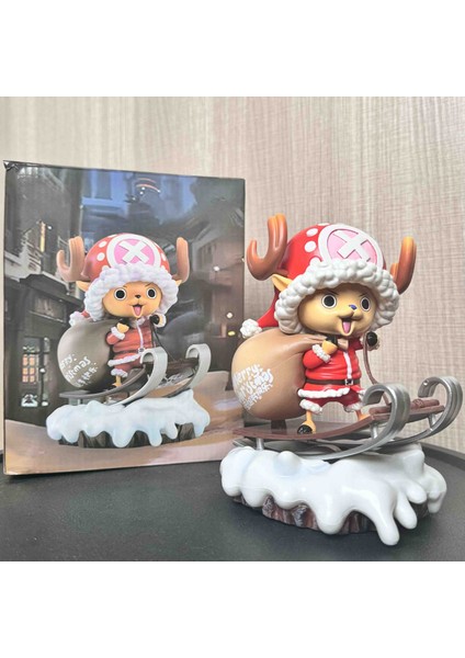 Noel Kızak Büyük Noel Chopper Figürü (Yurt Dışından)