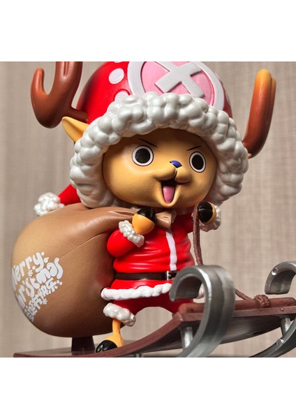 Noel Kızak Büyük Noel Chopper Figürü (Yurt Dışından)